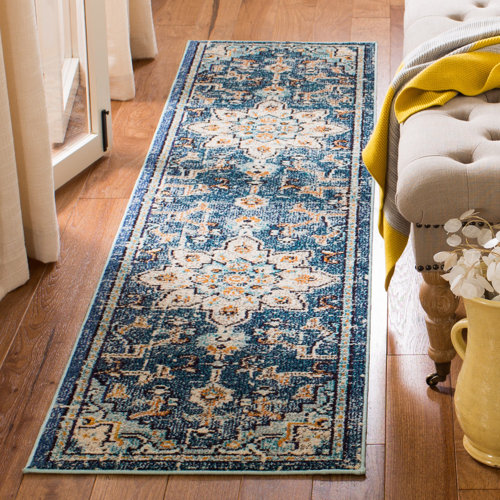 Blue Oriental Hallway Runners You'll Love Wayfair